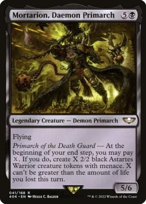 Mortarion, Daemon Primarch<br /><span class="collector-number">Collector No. 41</span>