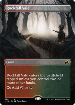 Rockfall Vale - Foil<br /><span class="collector-number">Collector No. 284</span>