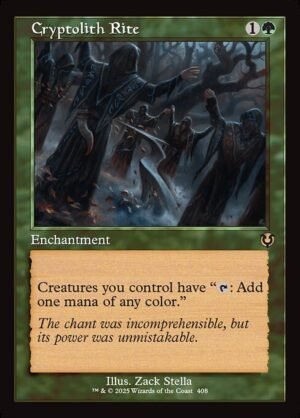 Cryptolith Rite - Foil<br /><span class="collector-number">Collector No. 408</span>