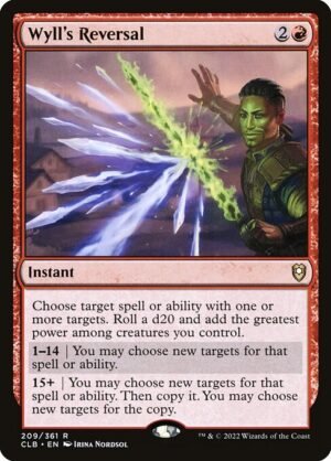 Wyll's Reversal<br /><span class="collector-number">Collector No. 209</span>