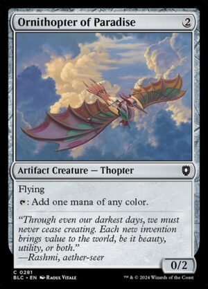Ornithopter of Paradise<br /><span class="collector-number">Collector No. 281</span>