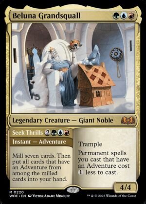 Beluna Grandsquall // Seek Thrills - Foil<br /><span class="collector-number">Collector No. 220</span>