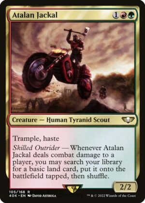 Atalan Jackal<br /><span class="collector-number">Collector No. 105</span>
