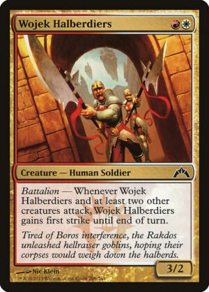 Wojek Halberdiers<br /><span class="collector-number">Collector No. 208</span>