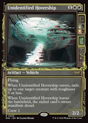 Unidentified Hovership<br /><span class="collector-number">Collector No. 305</span>