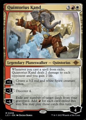 Quintorius Kand - Foil<br /><span class="collector-number">Collector No. 238</span>