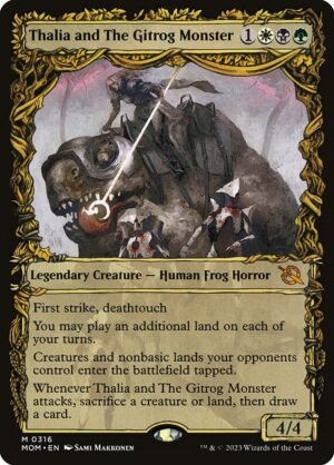 Thalia and The Gitrog Monster - Foil<br /><span class="collector-number">Collector No. 316</span>
