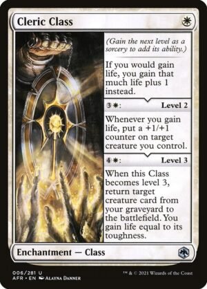 Cleric Class<br /><span class="collector-number">Collector No. 6</span>
