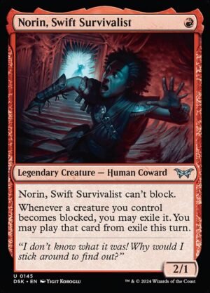 Norin, Swift Survivalist<br /><span class="collector-number">Collector No. 145</span>