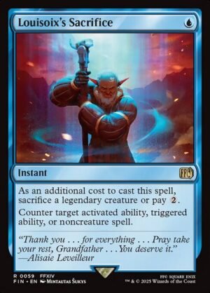 Louisoix's Sacrifice<br /><span class="collector-number">Collector No. 59</span>