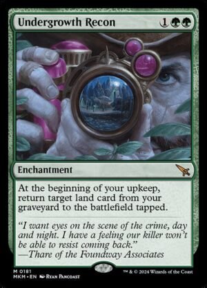 Undergrowth Recon<br /><span class="collector-number">Collector No. 181</span>