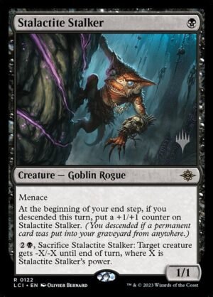 Stalactite Stalker - Foil<br /><span class="collector-number">Collector No. 122p</span>