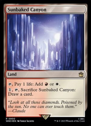 Sunbaked Canyon - Surge Foil<br /><span class="collector-number">Collector No. 900</span>