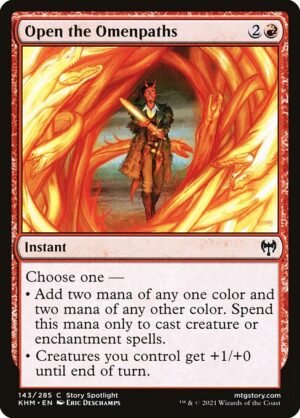 Open the Omenpaths<br /><span class="collector-number">Collector No. 143</span>
