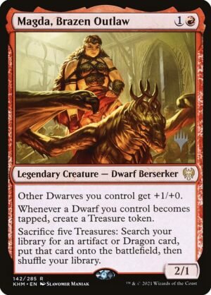 Magda, Brazen Outlaw<br /><span class="collector-number">Collector No. 142p</span>