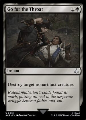 Go for the Throat<br /><span class="collector-number">Collector No. 91</span>