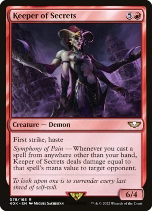 Keeper of Secrets<br /><span class="collector-number">Collector No. 78</span>
