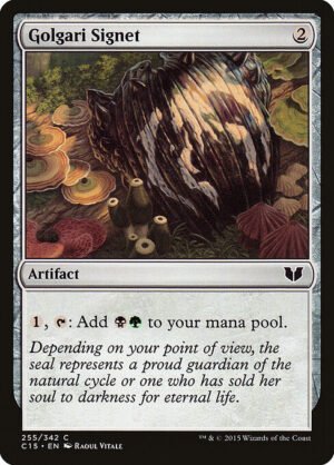 Golgari Signet<br /><span class="collector-number">Collector No. 255</span>