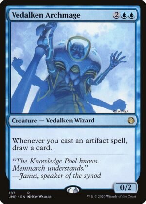 Vedalken Archmage<br /><span class="collector-number">Collector No. 187</span>