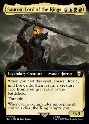 Sauron, Lord of the Rings<br /><span class="collector-number">Collector No. 92</span>