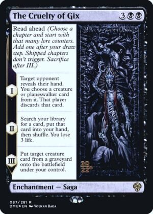 The Cruelty of Gix - Foil<br /><span class="collector-number">Collector No. 87s</span>