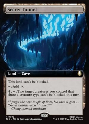 Secret Tunnel - Foil<br /><span class="collector-number">Collector No. 392</span>