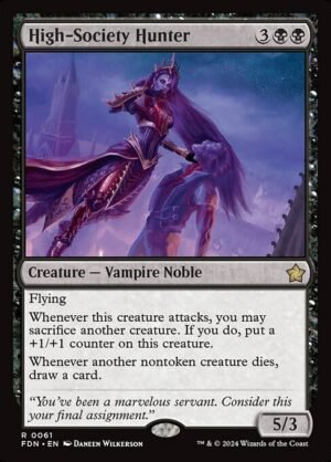 High-Society Hunter - Foil<br /><span class="collector-number">Collector No. 61</span>