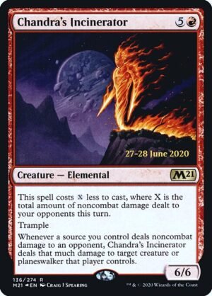 Chandra's Incinerator - Foil<br /><span class="collector-number">Collector No. 136s</span>