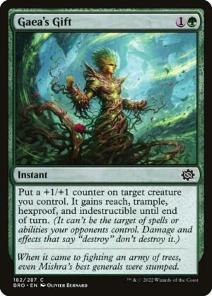 Gaea's Gift<br /><span class="collector-number">Collector No. 182</span>