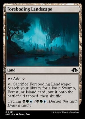 Foreboding Landscape<br /><span class="collector-number">Collector No. 221</span>