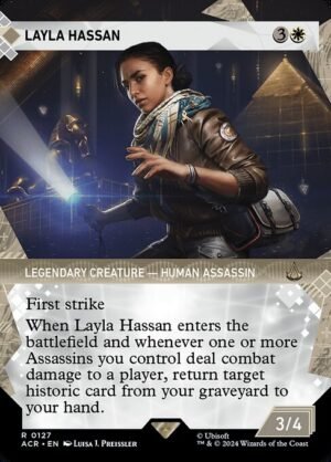 Layla Hassan<br /><span class="collector-number">Collector No. 127</span>