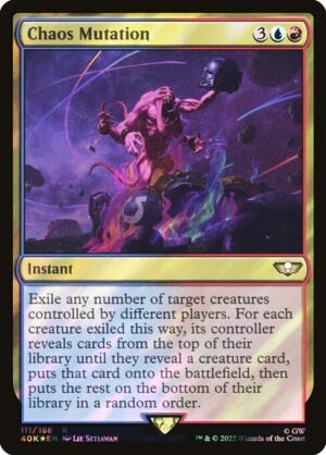 Chaos Mutation - Surge Foil<br /><span class="collector-number">Collector No. 111★</span>