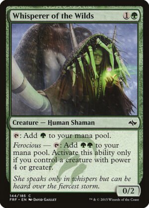 Whisperer of the Wilds<br /><span class="collector-number">Collector No. 144</span>