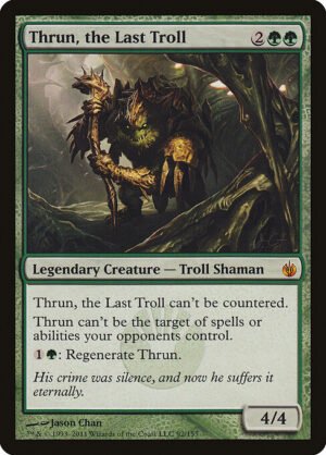 Thrun, the Last Troll - Foil<br /><span class="collector-number">Collector No. 92</span>