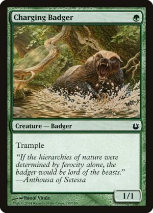Charging Badger<br /><span class="collector-number">Collector No. 118</span>