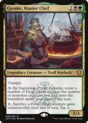 Gyome, Master Chef - Foil<br /><span class="collector-number">Collector No. 5</span>