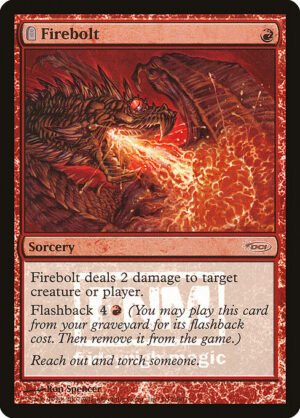 Firebolt - Foil<br /><span class="collector-number">Collector No. 1</span>