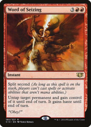 Word of Seizing<br /><span class="collector-number">Collector No. 185</span>