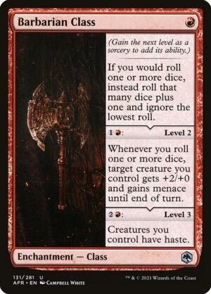 Barbarian Class<br /><span class="collector-number">Collector No. 131</span>