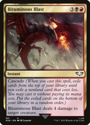 Bituminous Blast<br /><span class="collector-number">Collector No. 221</span>