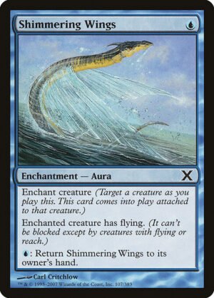 Shimmering Wings<br /><span class="collector-number">Collector No. 107</span>