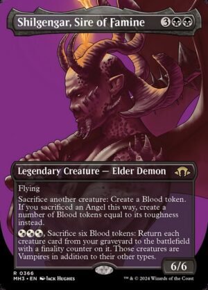 Shilgengar, Sire of Famine<br /><span class="collector-number">Collector No. 366</span>