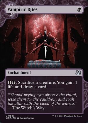 Vampiric Rites<br /><span class="collector-number">Collector No. 37</span>