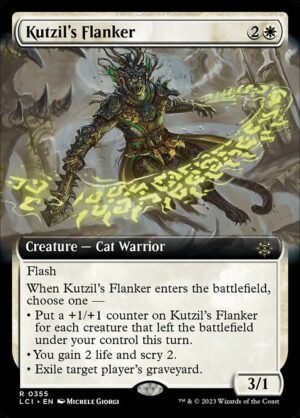 Kutzil's Flanker - Foil<br /><span class="collector-number">Collector No. 355</span>