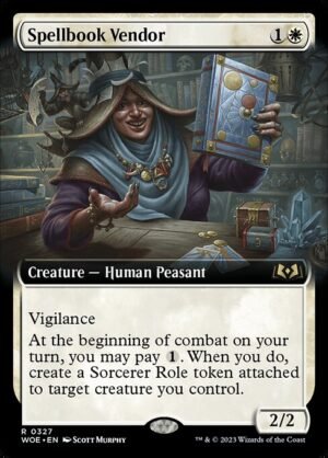 Spellbook Vendor - Foil<br /><span class="collector-number">Collector No. 327</span>