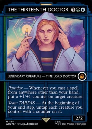 The Thirteenth Doctor - Surge Foil<br /><span class="collector-number">Collector No. 1155</span>