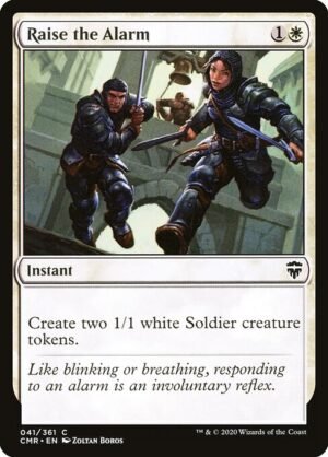Raise the Alarm - Foil<br /><span class="collector-number">Collector No. 41</span>