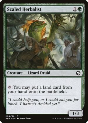 Scaled Herbalist<br /><span class="collector-number">Collector No. 204</span>