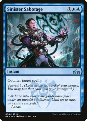 Sinister Sabotage<br /><span class="collector-number">Collector No. 54</span>