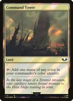 Command Tower - Surge Foil<br /><span class="collector-number">Collector No. 270★</span>